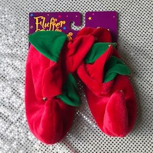 Fluffer Scuffers Elf Slippers